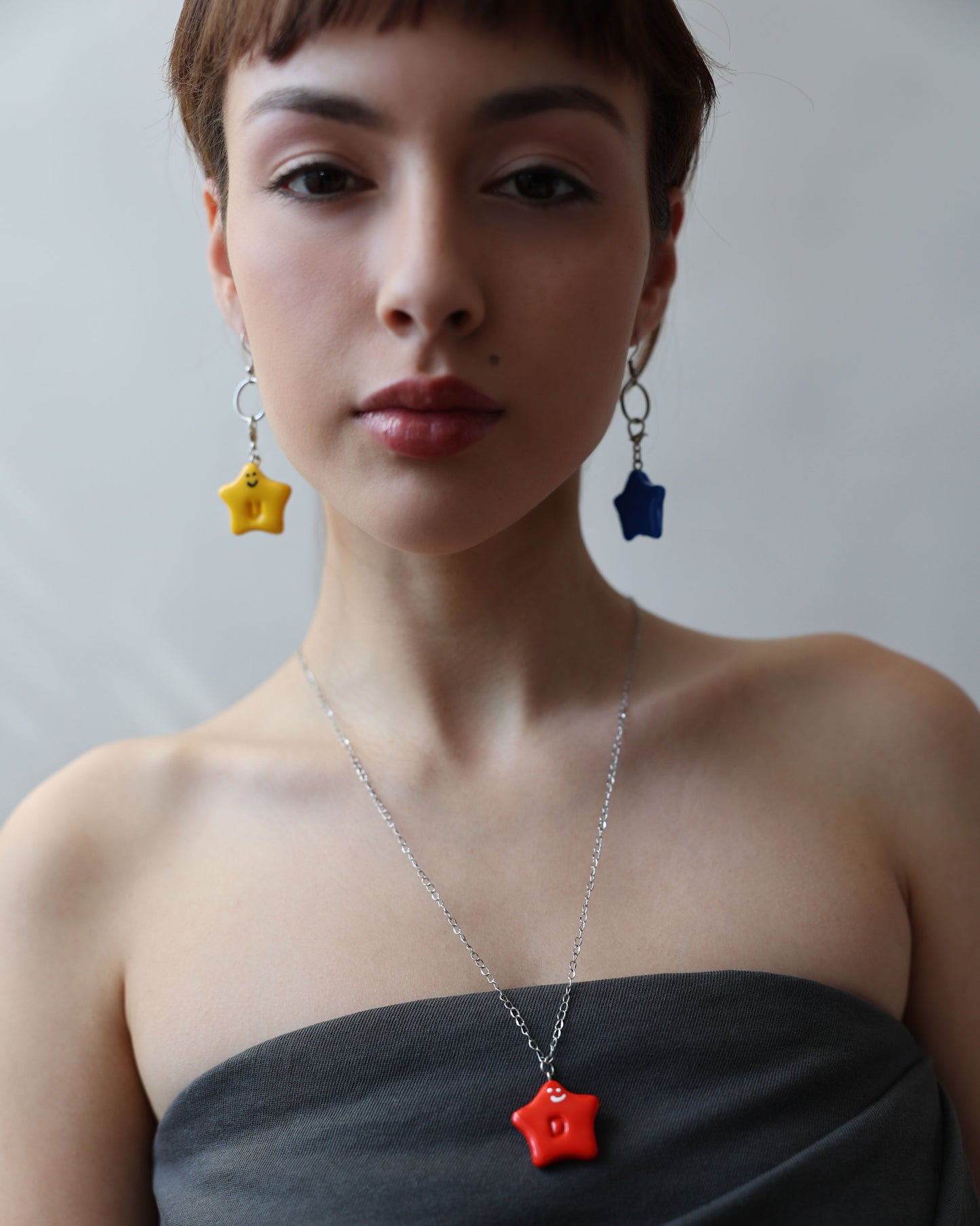 Charm Necklace | Initial Star