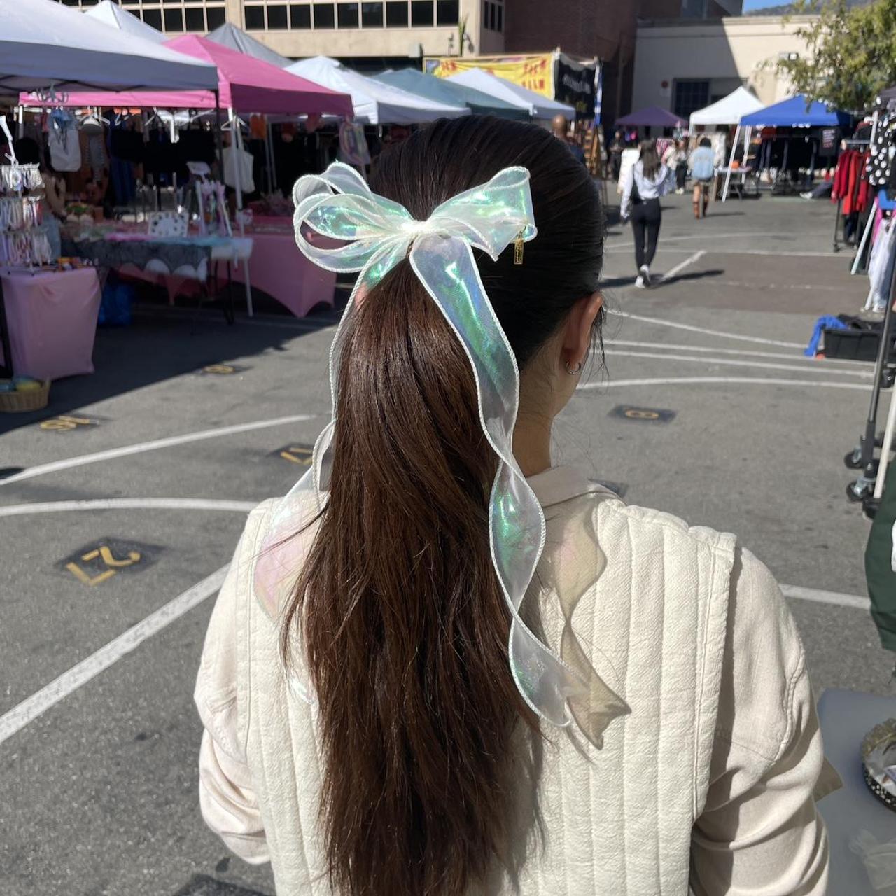 Handmade Bow Hair Clip ⋆౨ৎ˚⟡.•