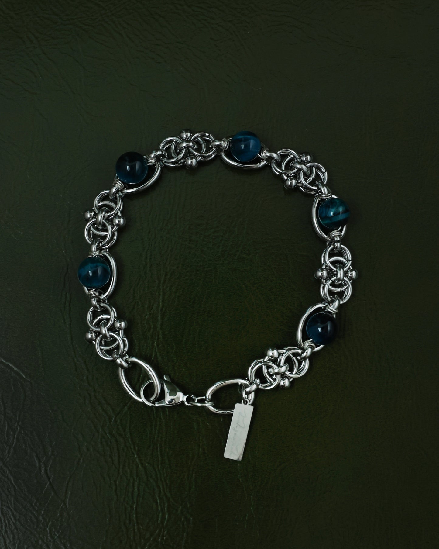Lotus Knot x Blue Tiger Eye Bracelet