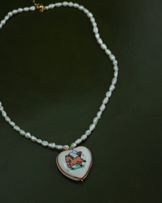 Horse Zodiac Necklace