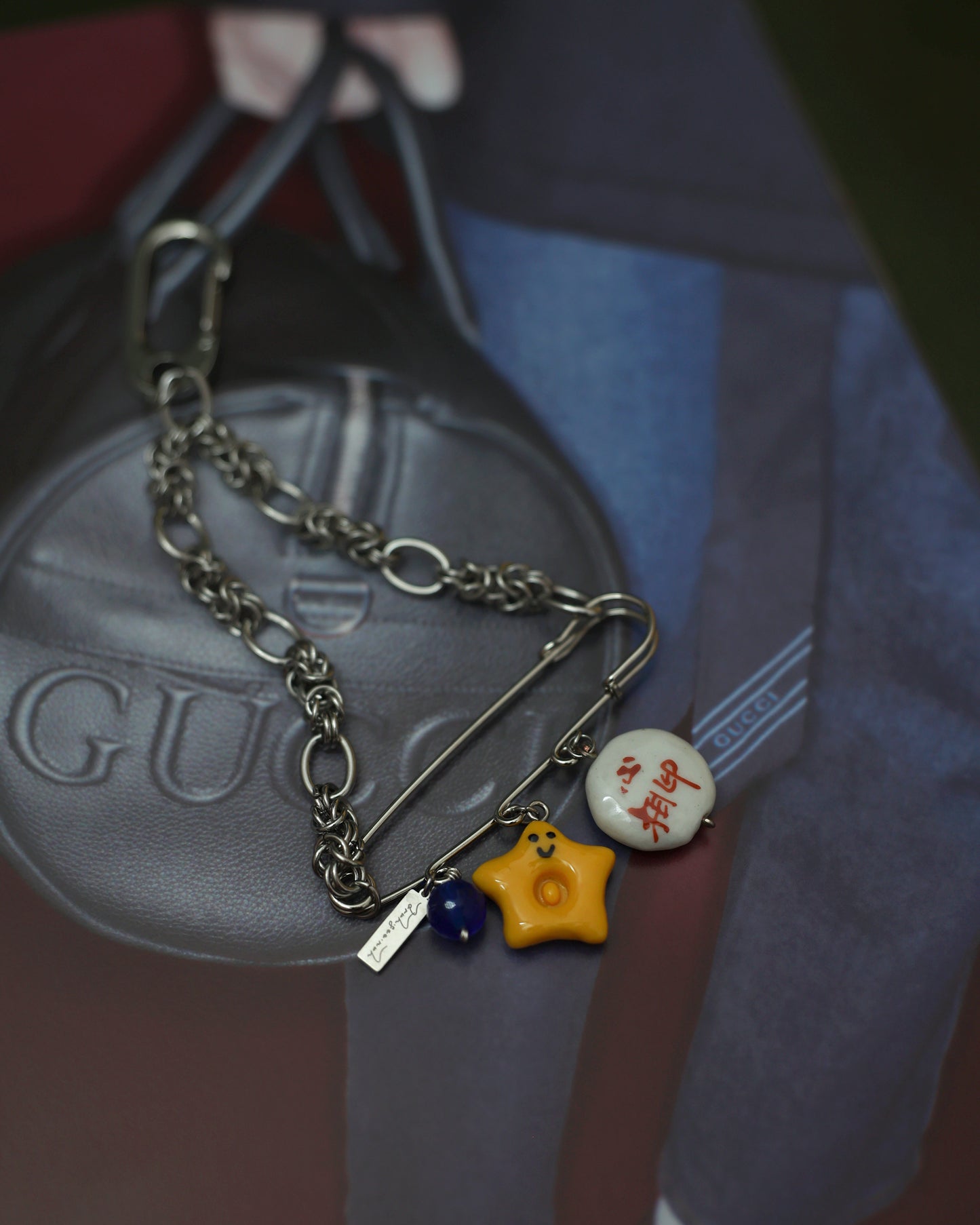 Keychain | Initial Star Pin