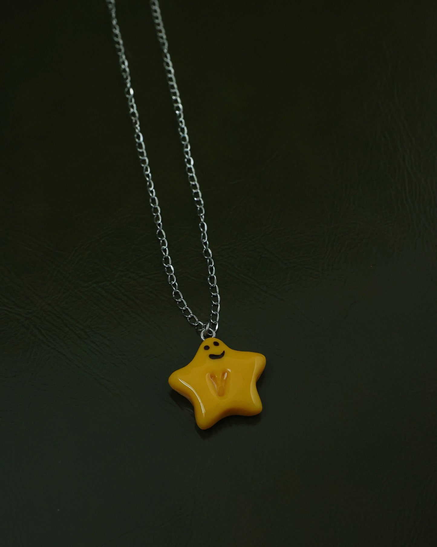 Charm Necklace | Initial Star