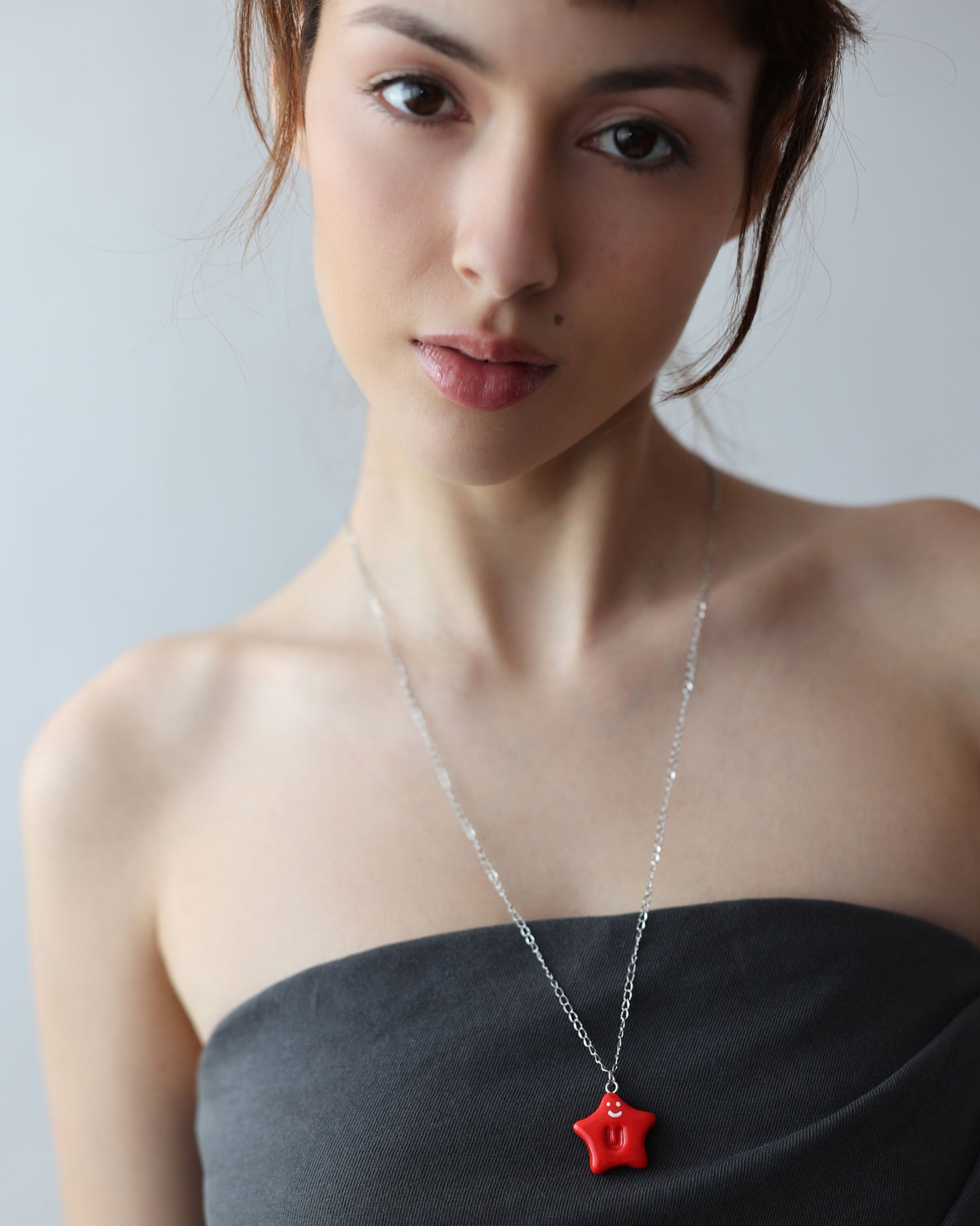 Charm Necklace | Initial Star