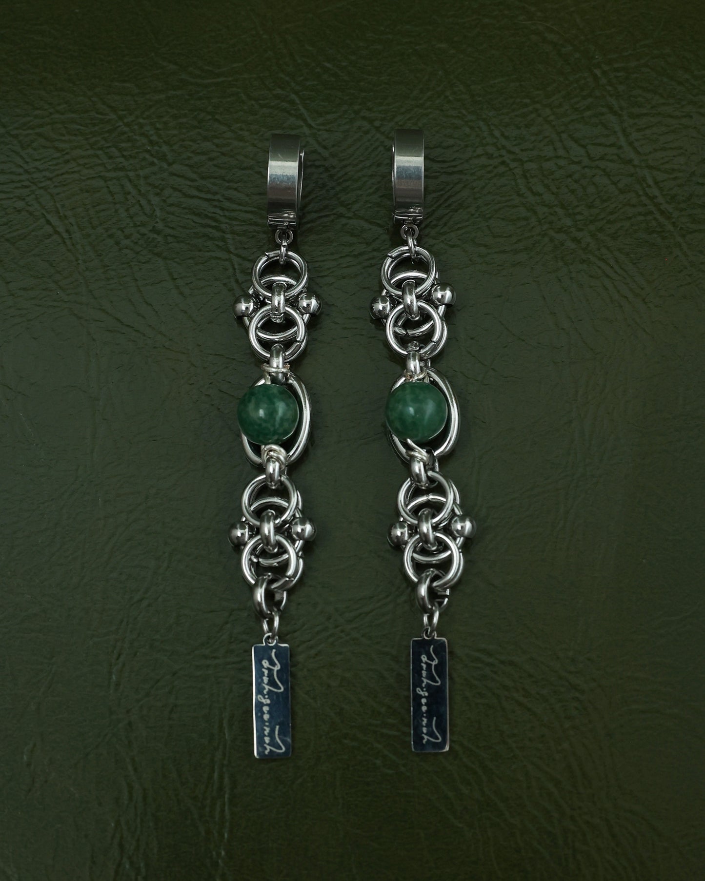 Lotus Knot x Jade Earring