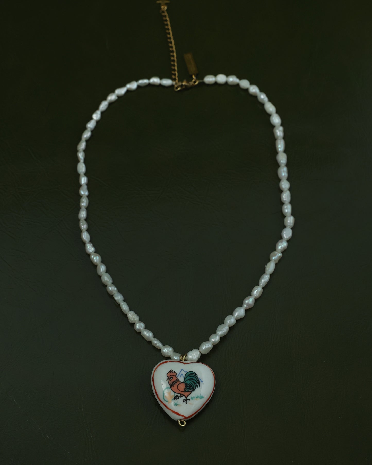 Rooster Zodiac Necklace