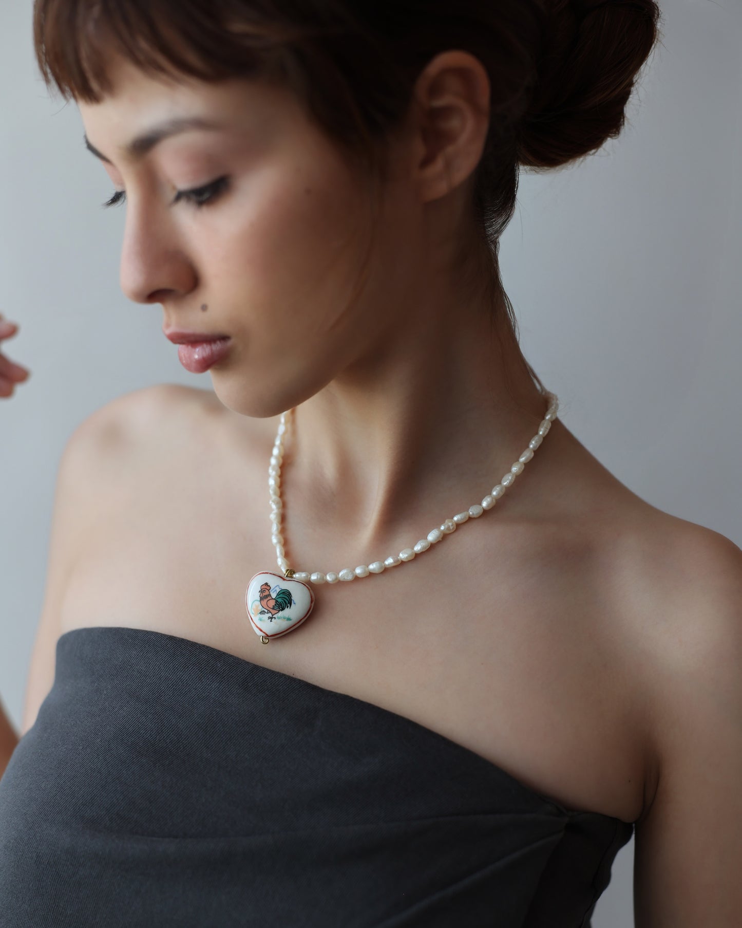 Rooster Zodiac Necklace