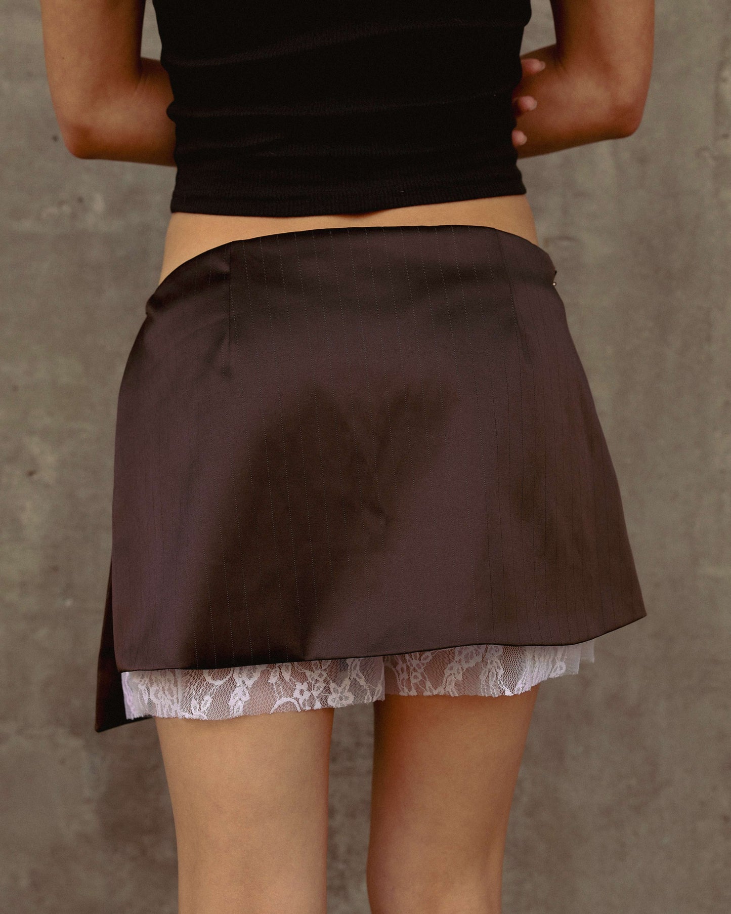 Corporate America Skort // Brown
