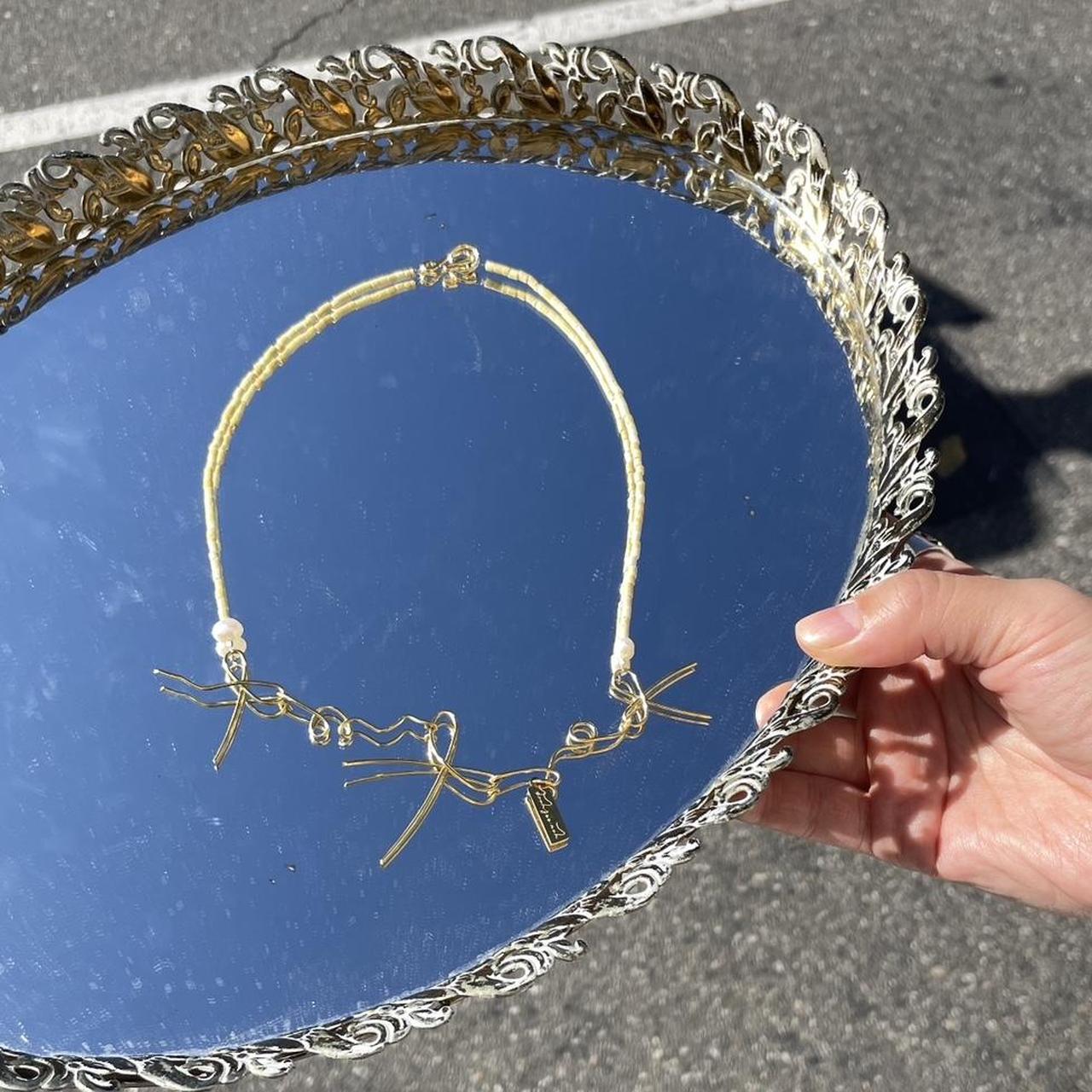 Bow Wire Art Necklace ⋆౨ৎ˚⟡˖ ࣪