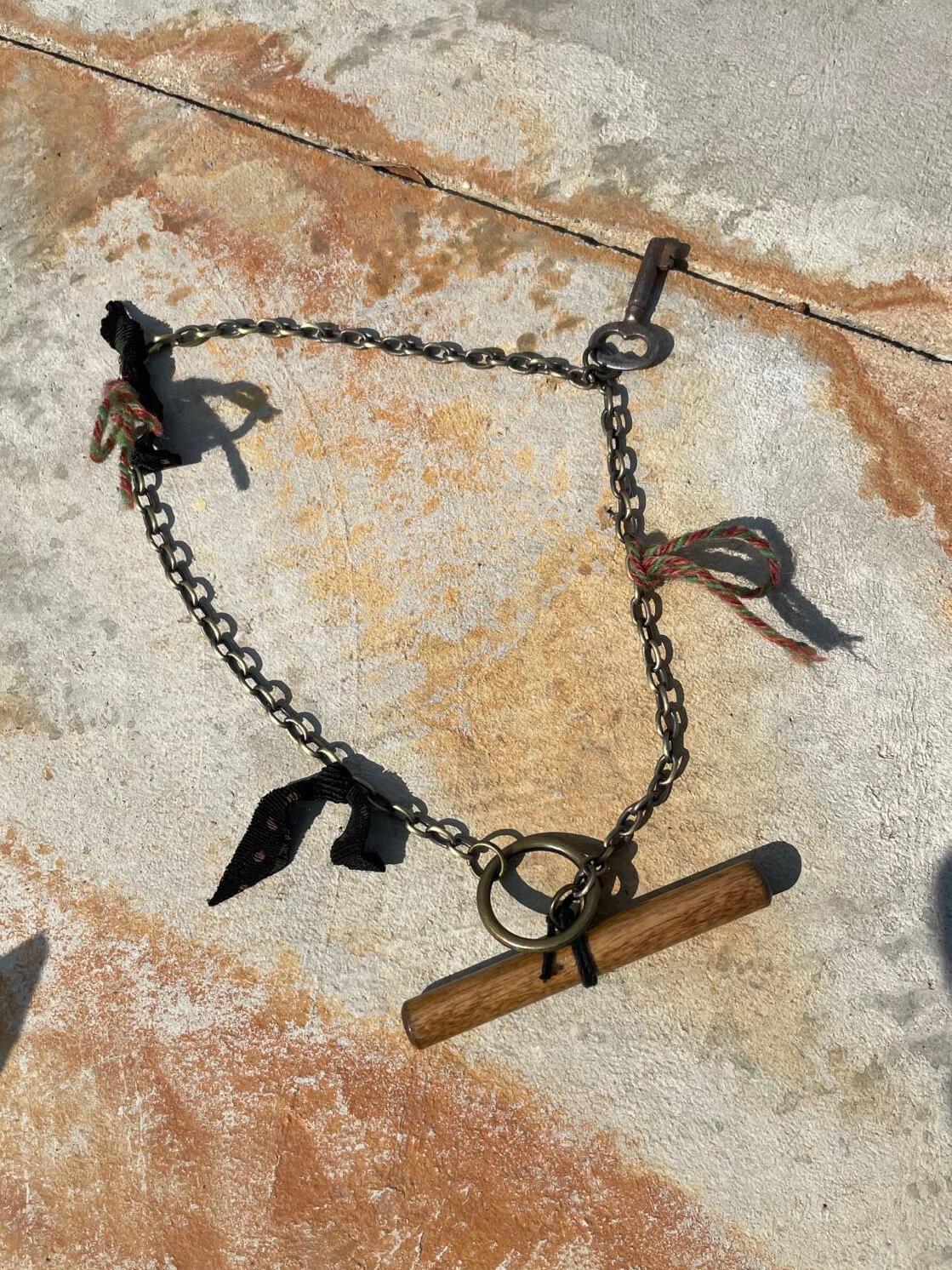 Found Objects Necklace// 001