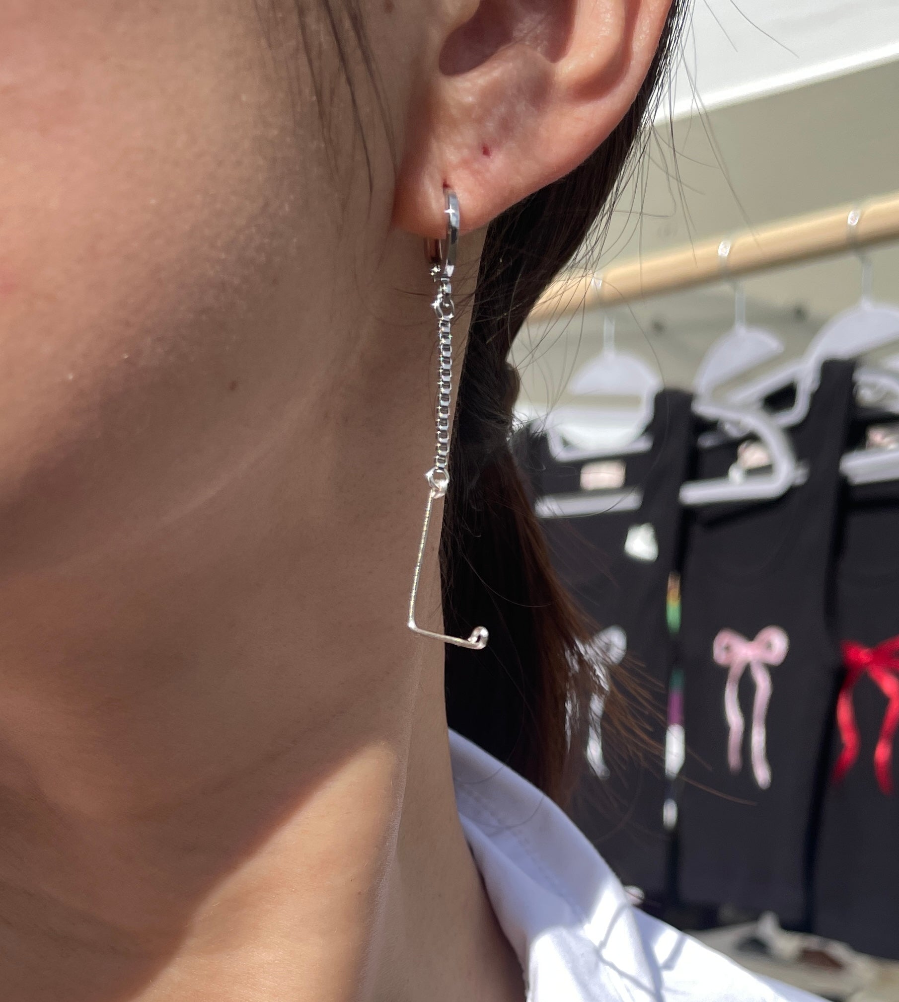 Left and Right Earrings