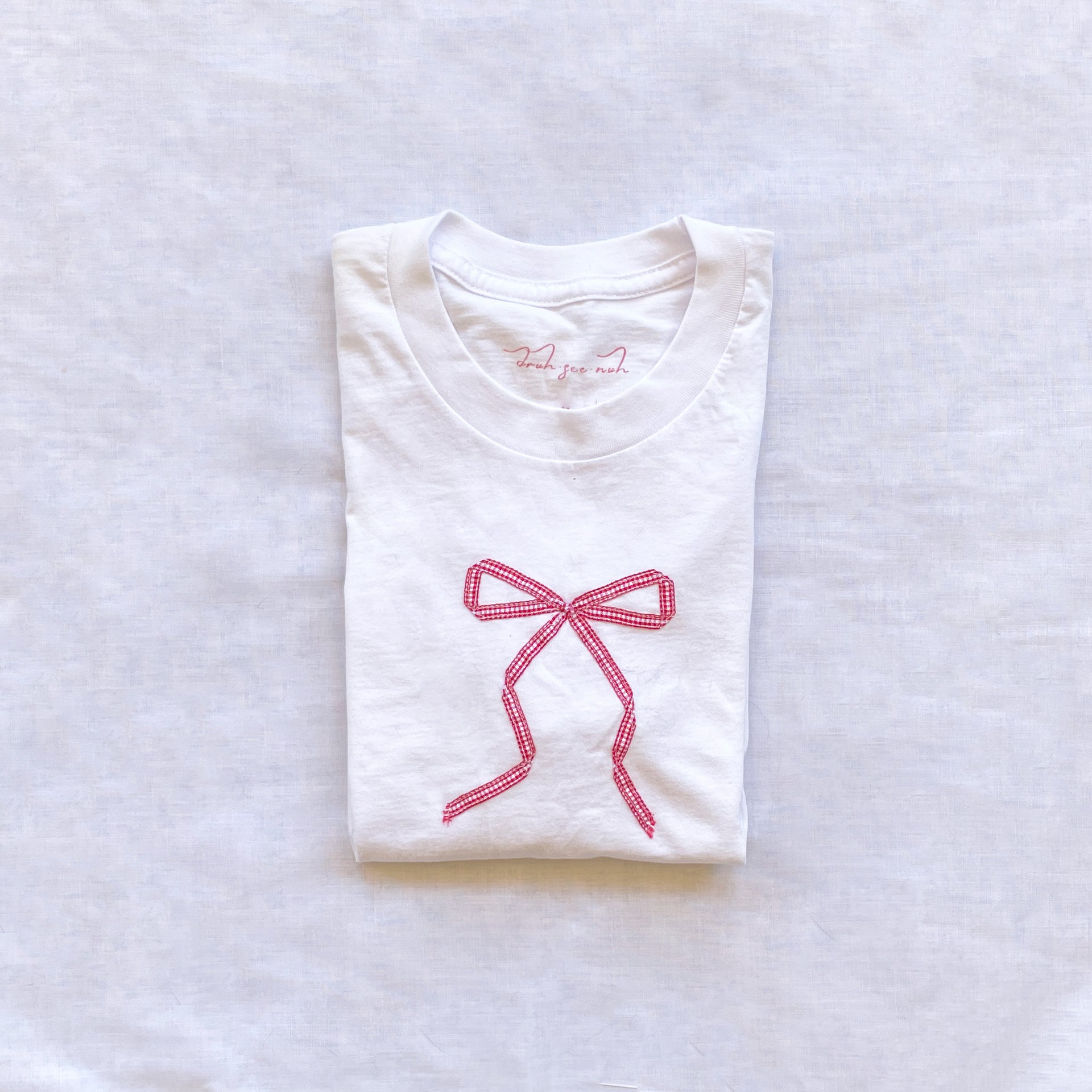 Bow Baby Tee ⋆౨ৎ˚⟡.•