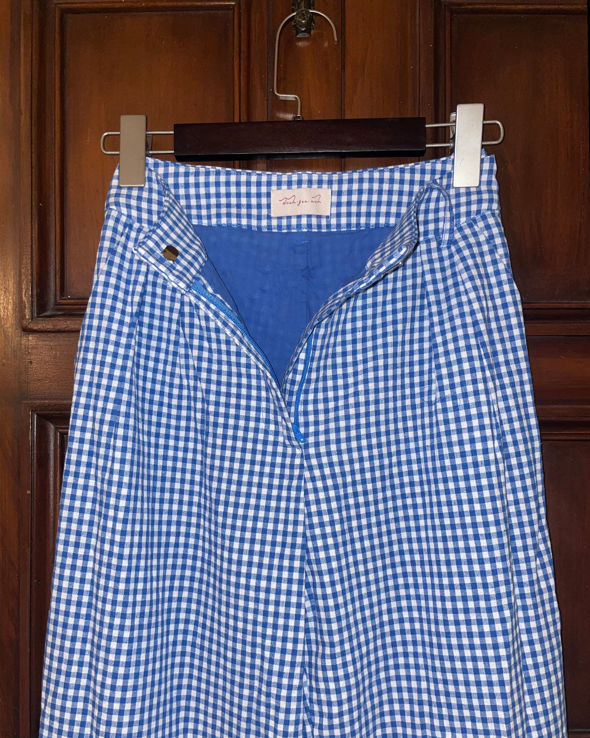 PICNIC GINGHAM PANTS