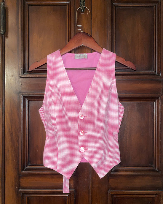 PICNIC GINGHAM VEST