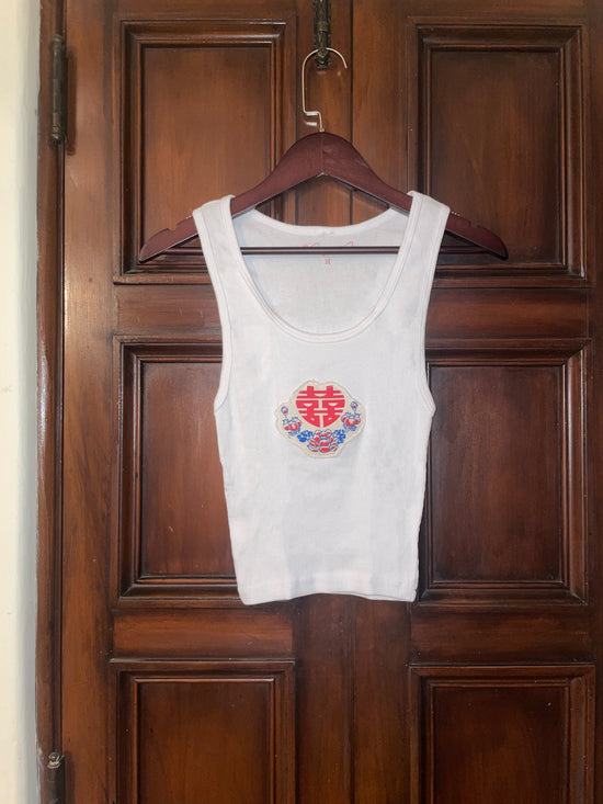 Double Joy Tank | White